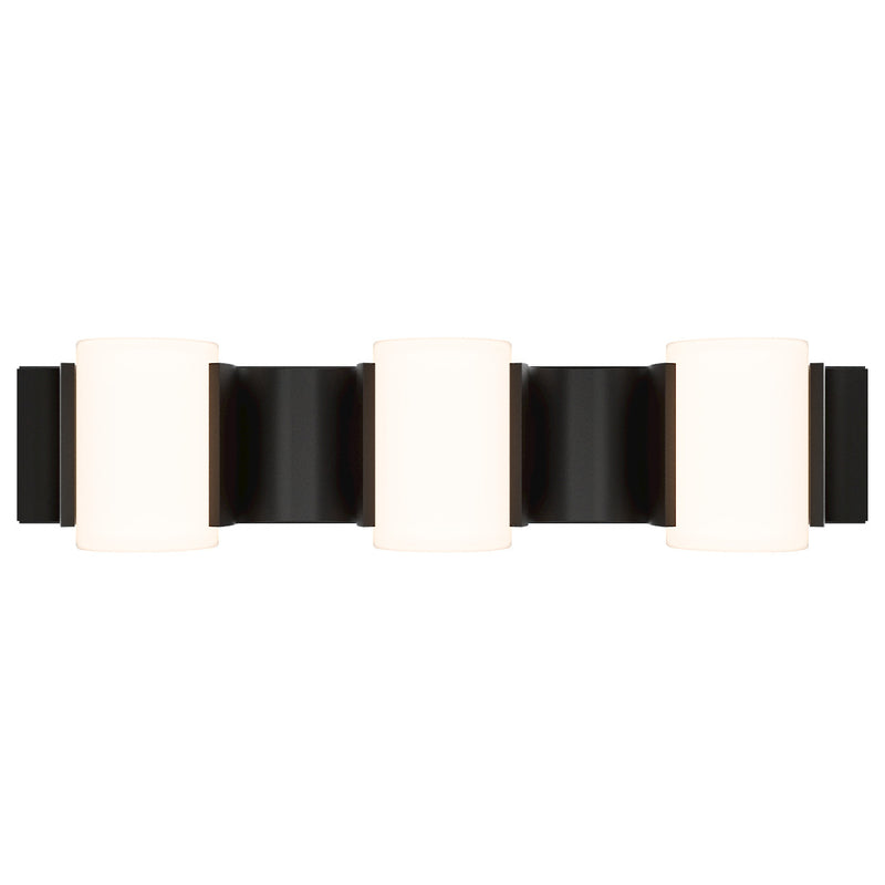 Black Circle Line 4CCT Bath and Wall Light by WAC Lighting