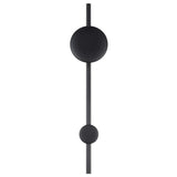 Black Clocker 4CCT LED Wall Sconce by WAC Lighting