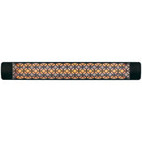 Black Clover Dual Element 61" 3000 Watt Electric Patio Heather by Eurofase Heating