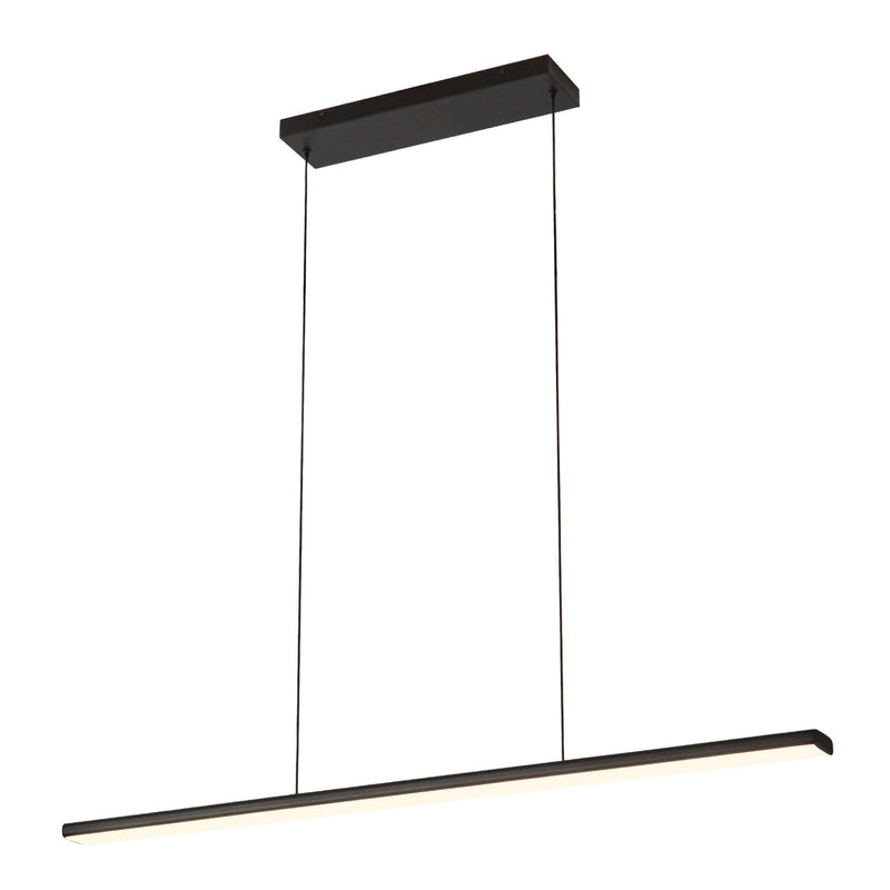 Black Drift Linear Pendant by Kuzco Lighting