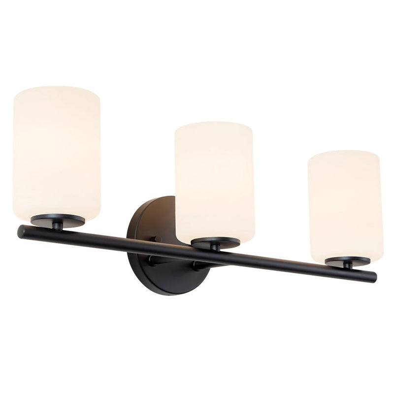 Black Ezra Vanity Light by Kuzco Lighting