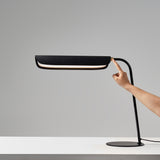 Black Flo Table Lamp by Seed Design