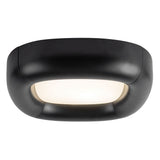 Black Folio Flush Mount by Kuzco Lighting