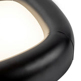 Black Folio Flush Mount by Kuzco Lighting Details