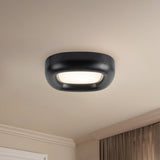 Black Folio Flush Mount by Kuzco Lighting