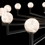 Black Glammis Chandelier by Modern Forms in Zoomed View