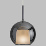 Black Glass Glo Maxi Pendant by Penta