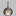 Black Glass Glo Maxi Pendant by Penta