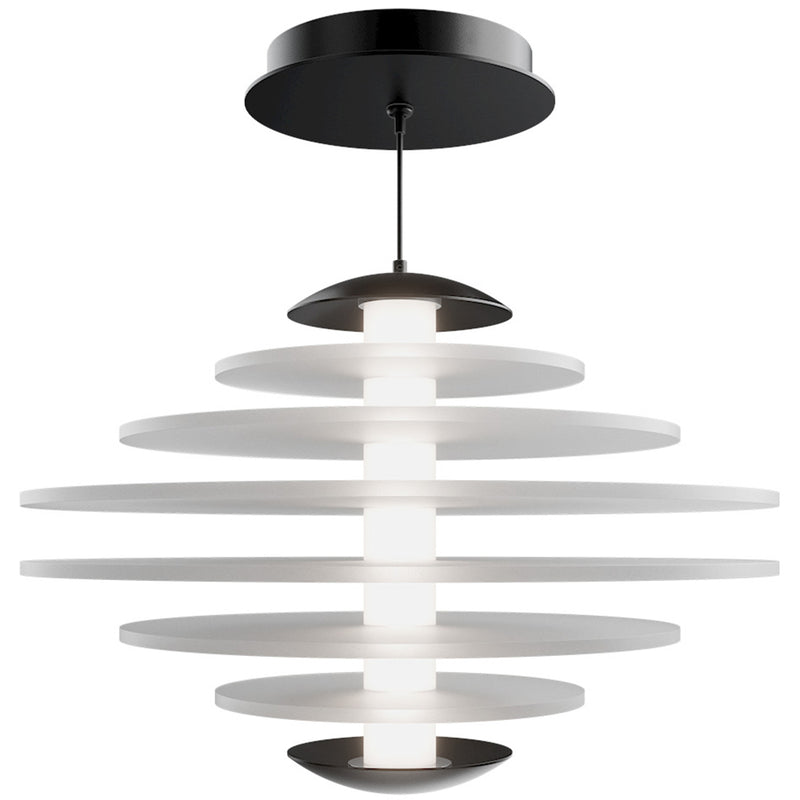 Black Loopey 4CCT Pendant Light by WAC Lighting