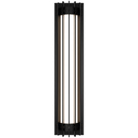 Black Moline 4CCT LED Outdoor Wall Sconce by WAC Lighting