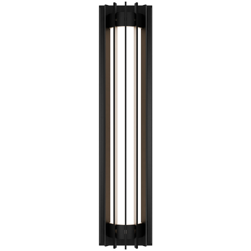 Black Moline 4CCT LED Outdoor Wall Sconce by WAC Lighting
