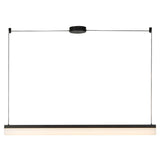 Black Nio Linear Pendant by Kuzco Lighting