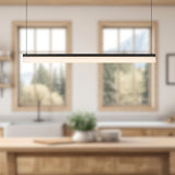 Black Nio Linear Pendant by Kuzco Lighting