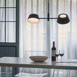 Matt Black Olo XL Pendant P2 by Seed Design