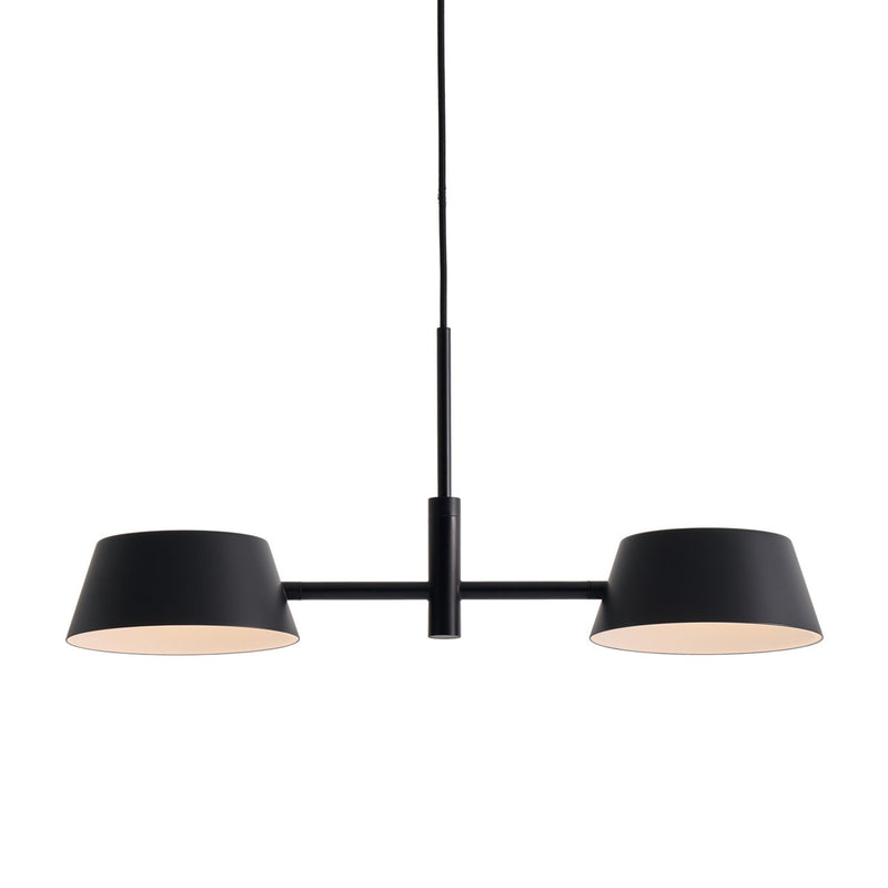 Matt Black Olo XL Pendant P2 by Seed Design