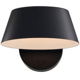 Matt Black Olo XL Wall Sconce by Seed Design