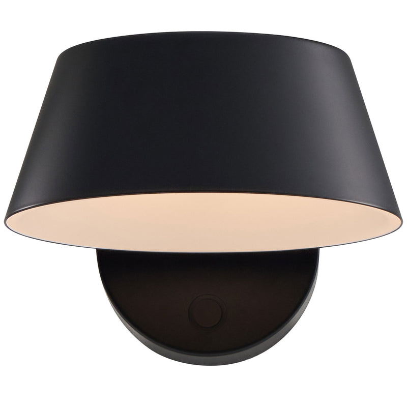 Matt Black Olo XL Wall Sconce by Seed Design