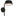 Shiny Black Olo XL WU Wall Sconce by Seed Design