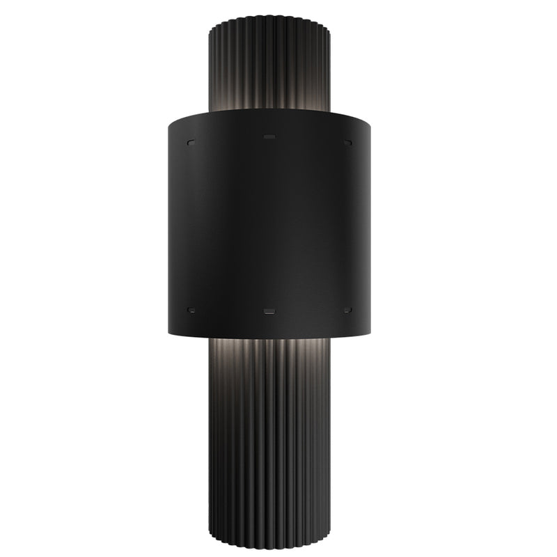 Black Piston 4CCT Outdoor Wall Sconce by WAC Lighting