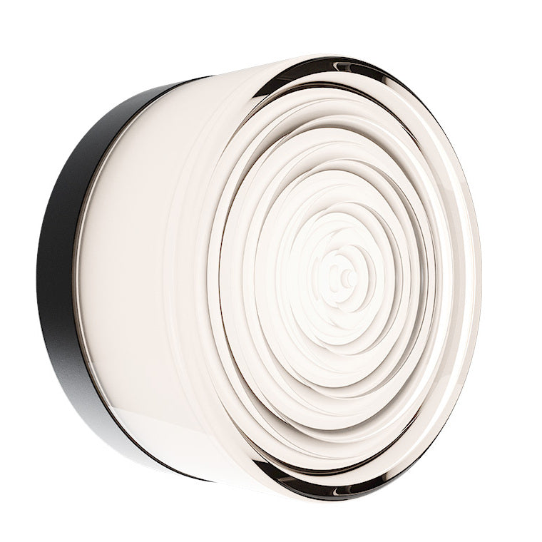 Black Plain Tuck Outdoor Wall-Ceiling Light by Modern Forms