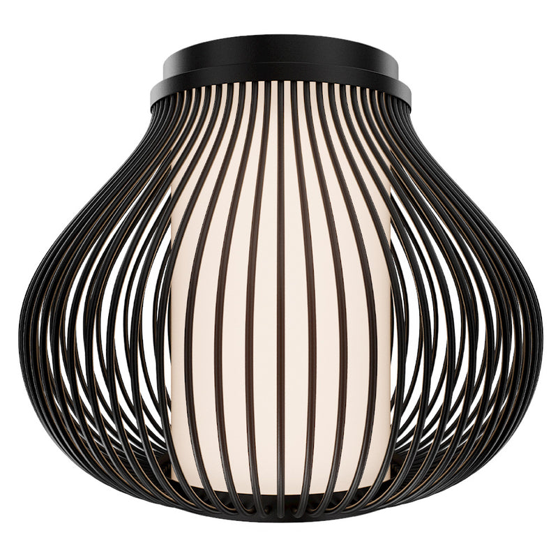 Black Poppin 4CCT LED Outdoor Flush Mount by WAC Lighting