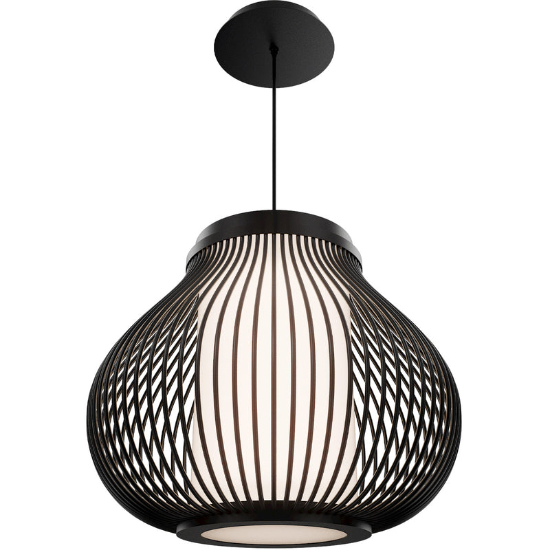 Black Poppin 4CCT LED Outdoor Pendant by WAC Lighting