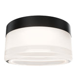 Black Ripple Tuck Outdoor Wall-Ceiling Light by Modern Forms