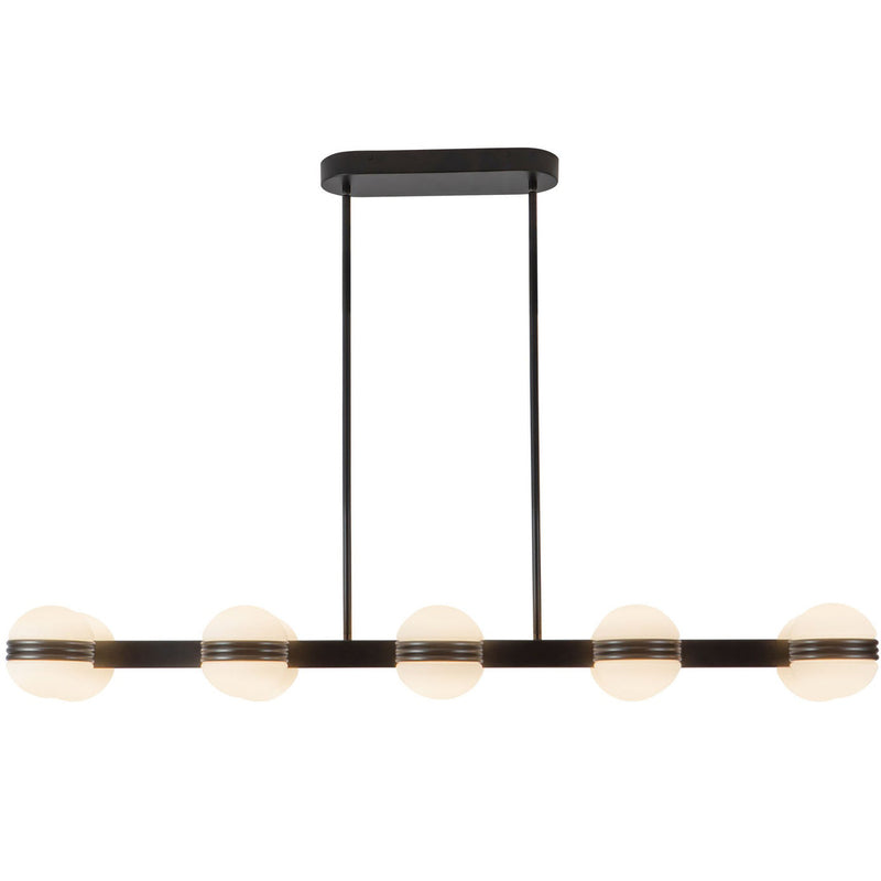 Black Selene Linear Pendant by Kuzco Lighting