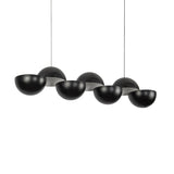 Black Void Linear Pendant by Kuzco Lighting