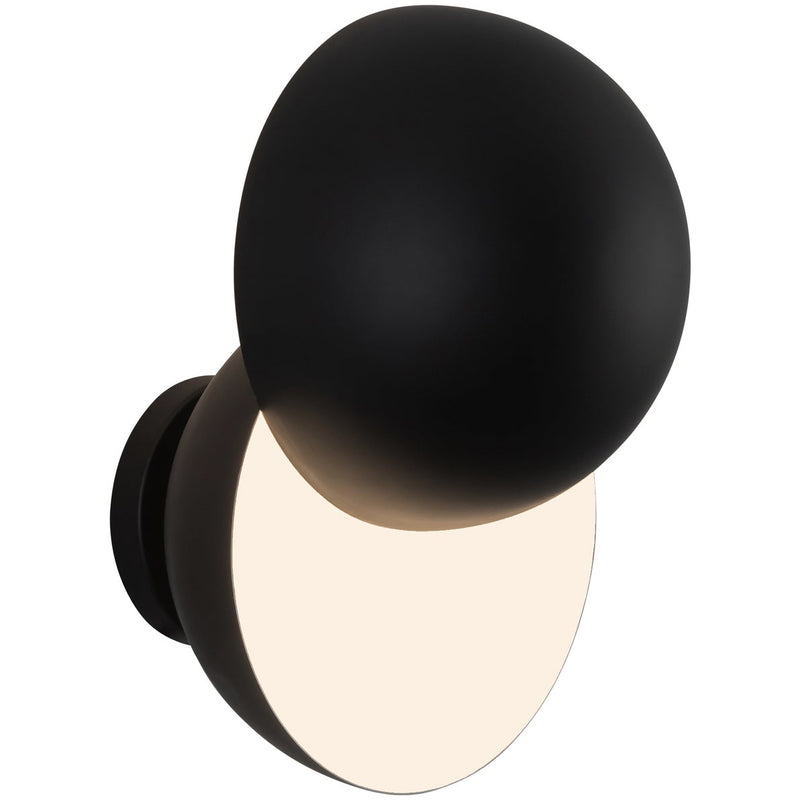 Black Void Wall Sconce by Kuzco Lighting