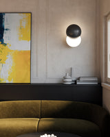 Black Void Wall Sconce by Kuzco Lighting