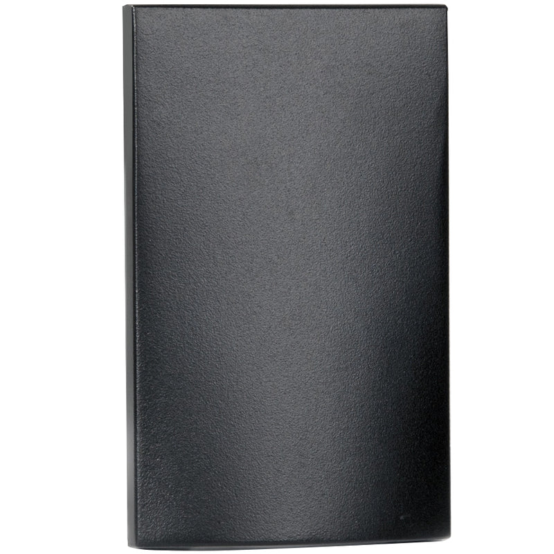Black on Aluminum WL-LED210 Step And Wall Light by WAC Lighting