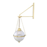 Blaenau Wall Light - polished Brass