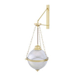 Blaenau Wall Light - polished Brass