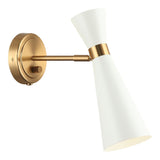 Blaze Wall Sconce 12 Inch White