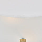 Bliss Semi-Flush Mount Lacquered Brass By Lark Living - Detailed View1