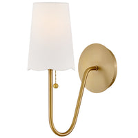 Bliss Wall Sconce Lacquered Brass By Lark Living