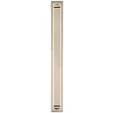 Bloccare Vanity Light 13 Inch Polished Nickel By Visual Comfort Modern - Front View3