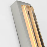 Bloccare Vanity Light 13 Inch Satin Nickel By Visual Comfort Modern - Detailed View2
