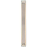Bloccare Vanity Light 13 Inch Satin Nickel By Visual Comfort Modern - Front View3