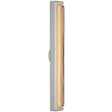 Bloccare Vanity Light 13 Inch Satin Nickel By Visual Comfort Modern - Side View1