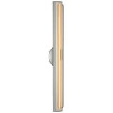 Bloccare Vanity Light 18 Inch Satin Nickel By Visual Comfort Modern - Side View1