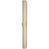 Bloccare Vanity Light 18 Inch Satin Nickel By Visual Comfort Modern - Side View2