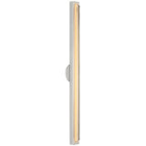 Bloccare Vanity Light 24 Inch Polished Nickel By Visual Comfort Modern - Side View2
