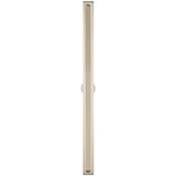 Bloccare Vanity Light 24 Inch Satin Nickel By Visual Comfort Modern - Front View2