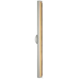 Bloccare Vanity Light 24 Inch Satin Nickel By Visual Comfort Modern - Side View2