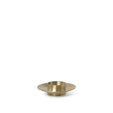 Block Candle Holder - Brass by Ferm Living