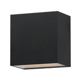 Blok Outdoor LED Wall Sconce by ET2 - 4.75 Inch Black