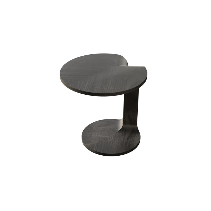 Bloom Side Table By Accord, Size: Medium, Finish: Charcoal