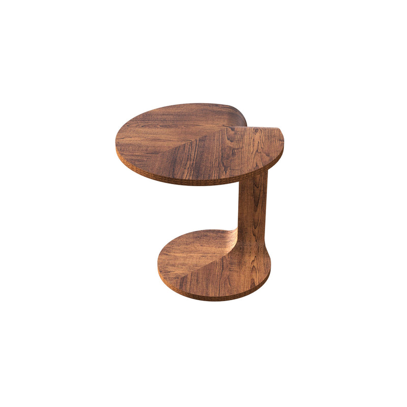 Bloom Side Table By Accord, Size: Medium, Finish: Imbuia